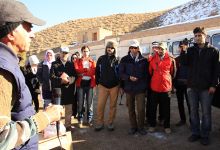 گزارش تصویری از کارگاه آموزشی متالوژنی(فلزایی) ایران - نمایشگاه سنگ های زینتی و بازدید از معادن سنگ در معلمان